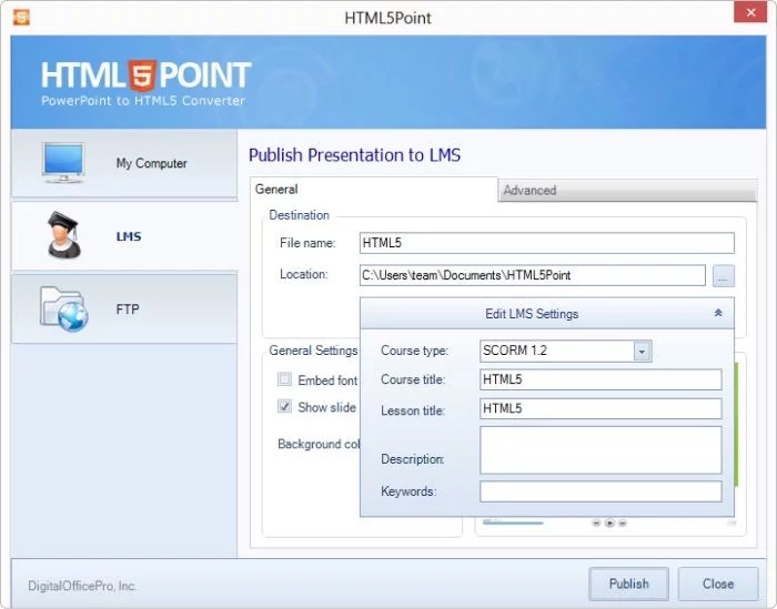 HTML5Point HTML5Point PowerPoint add-in