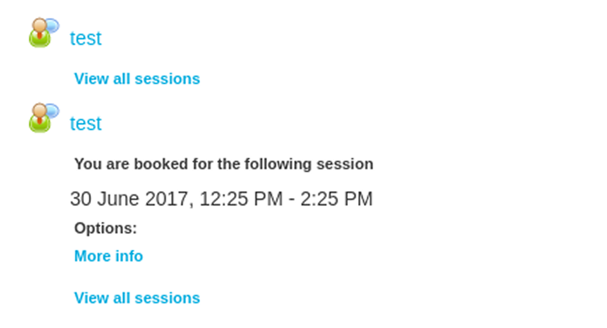 Face-to-face Face-to-face plugin for Moodle