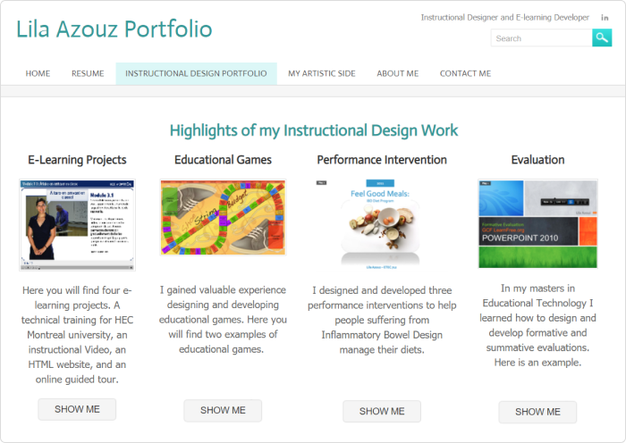 Lila Azouz's portfolio Lila Azouz's ID portfolio