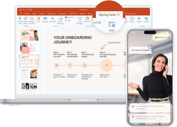 iSpring Suite iSpring Suite - PowerPoint adding for course authoring
