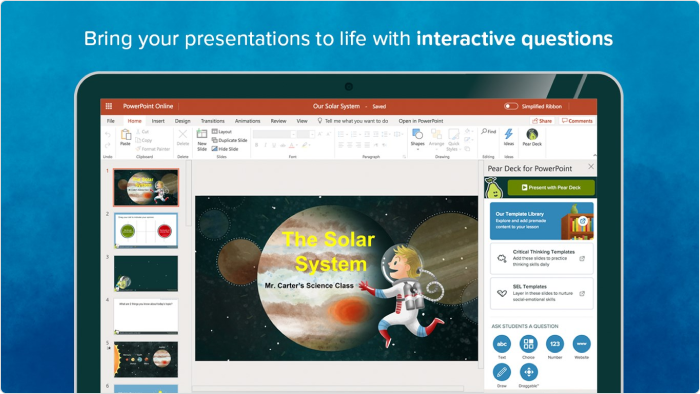 Pear Deck Learning Pear Deck Learning add-in for PPT