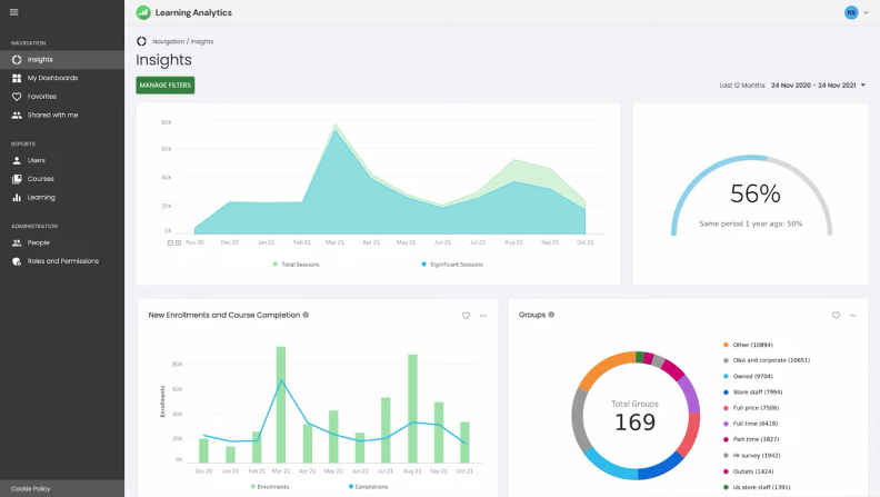 Docebo LMS Docebo: AI-enhanced enterprise LMS