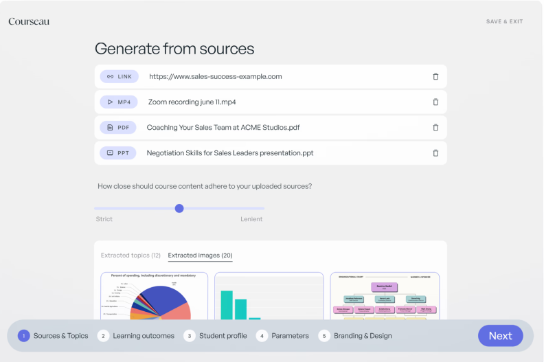 Courseau Courseau AI course creator