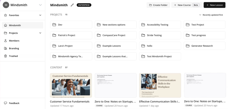 Mindsmith Mindsmith AI course creator