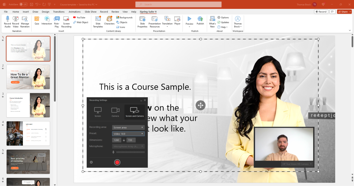 iSpring Suite iSpring Suite screen recording software
