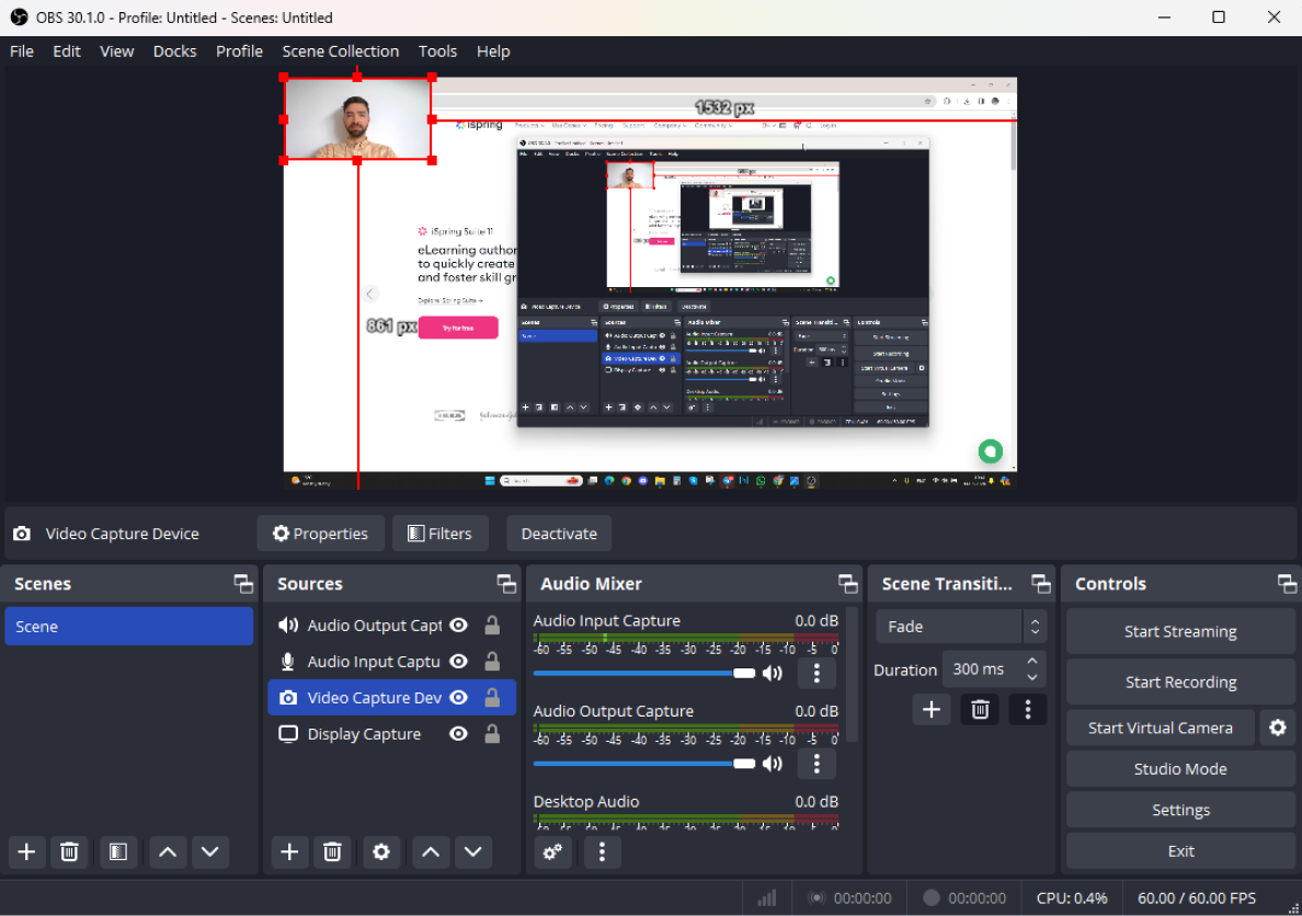 OBS Studio OBS Studio for screen recording