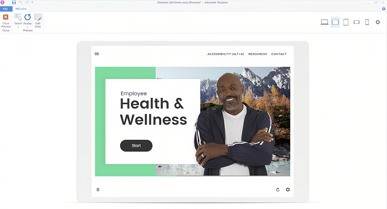 Storyline course publishing Storyline course publishing